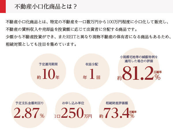 不動産小口化商品とは？